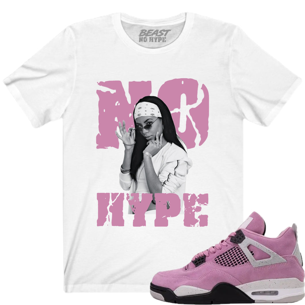 JORDAN 4 ORCHID NO HYPE TEE