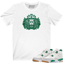 Load image into Gallery viewer, BEAST LION TEES-WHITE
