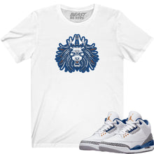 Load image into Gallery viewer, BEAST LION TEES-WHITE
