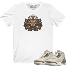 Load image into Gallery viewer, BEAST LION TEES-WHITE
