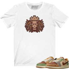 Load image into Gallery viewer, BEAST LION TEES-WHITE
